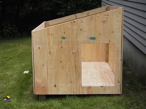 sheet metal dog house|reclaimed dog house plans.